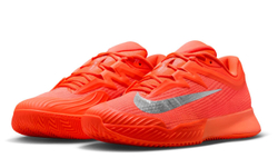Мужские кроссовки теннисные Nike Zoom Vapor Pro 3 Clay Premium - hyper crimson/metallic silver