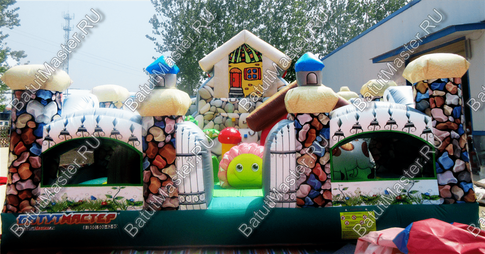 Коммерческий надувной батут "Терем" 6*6*4 м