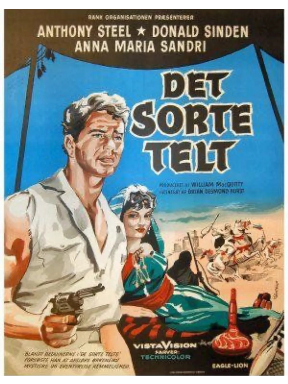 Чёрный шатёр (1956) (DVD-R), Русский язык.