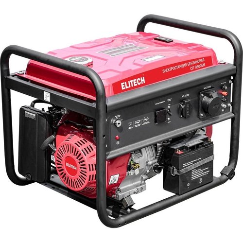 Электростанция бензиновая/газовая ELITECH СГГ 9500 ЕМ