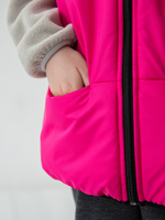 Жилет утепленный "Ягодный"