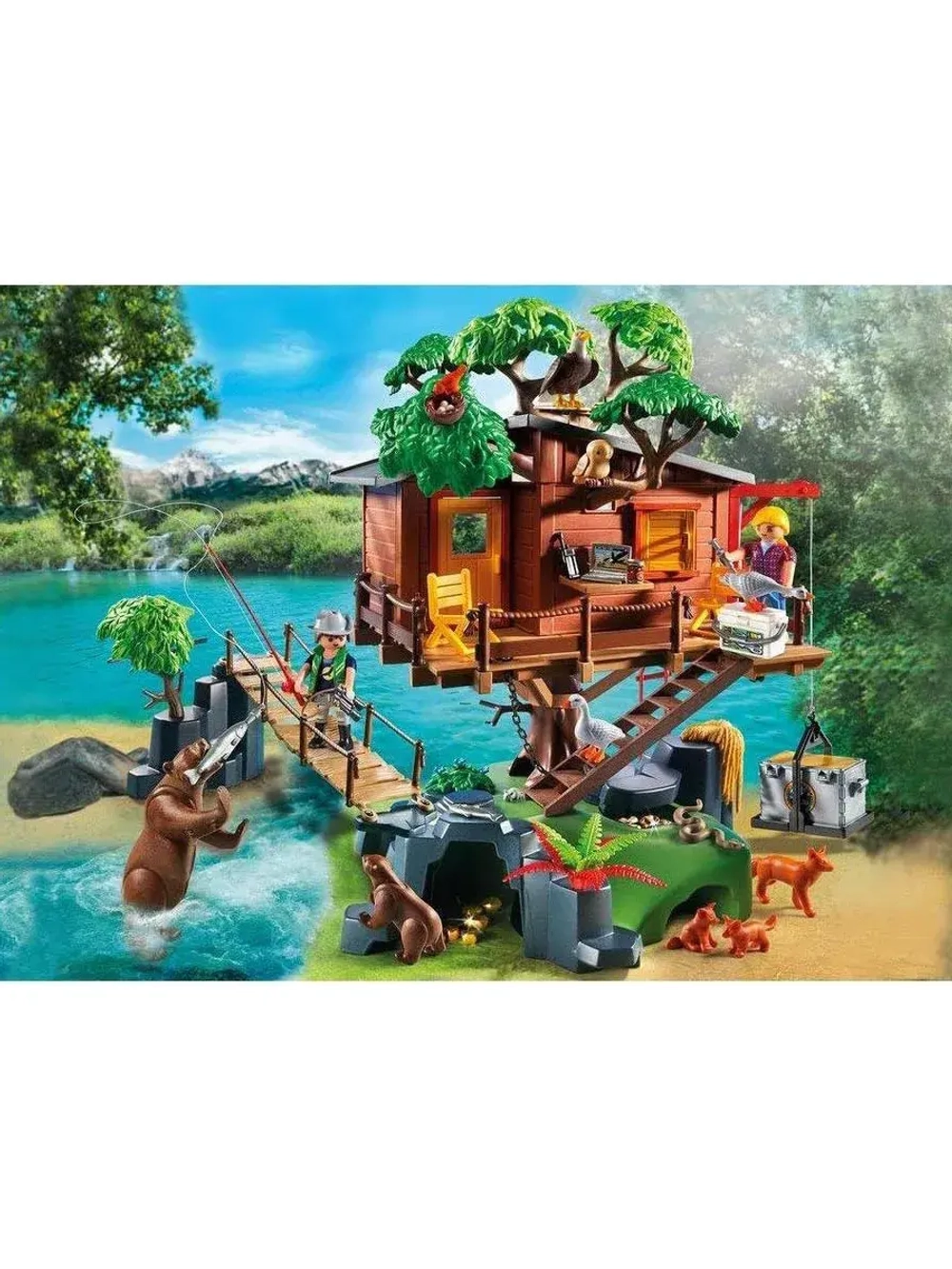 Набор В поисках приключений Дом на дереве Playmobil 5557