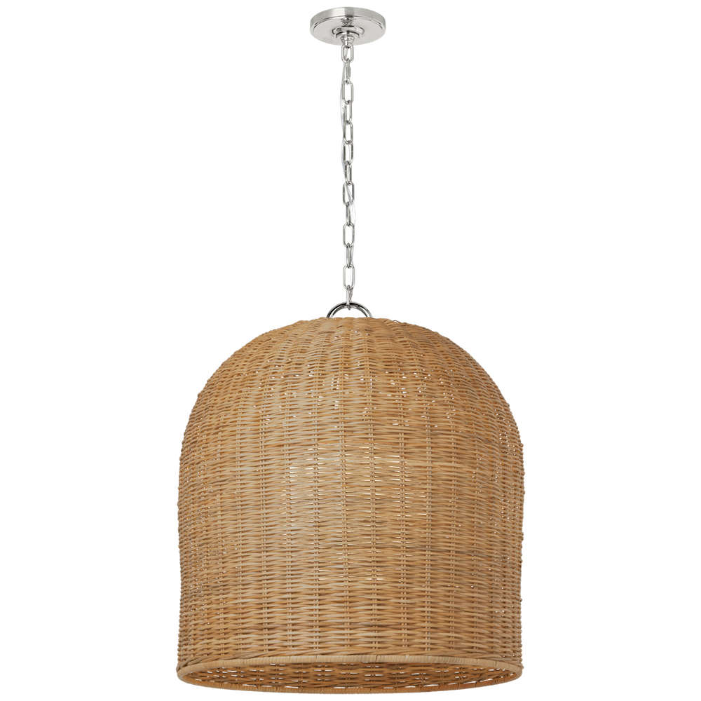 Люстра Visual Comfort Nancy 25" Woven Hanging Shade (Open Box)