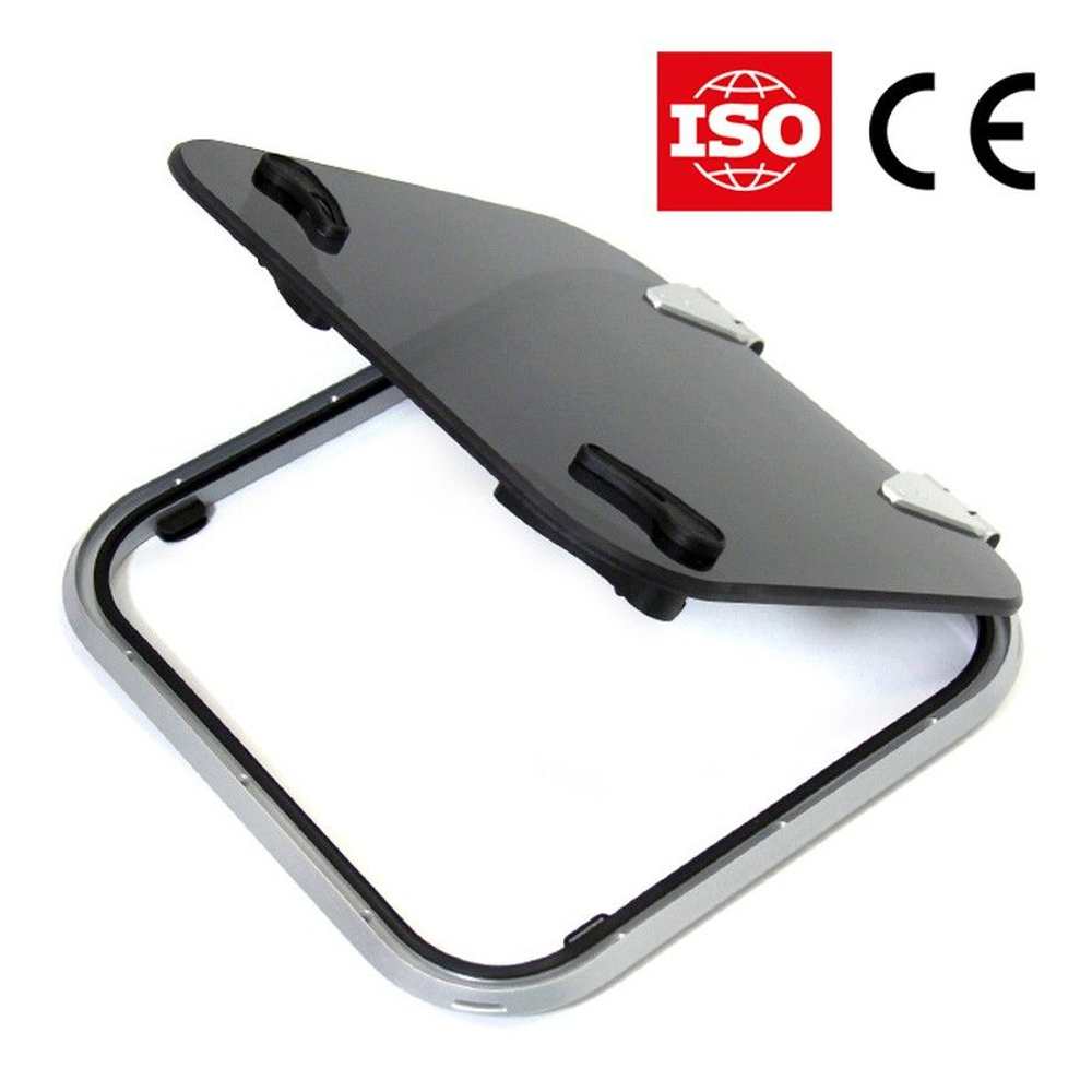 Люк палубный безрамный Пеликан 425x425 R75 (10268739)