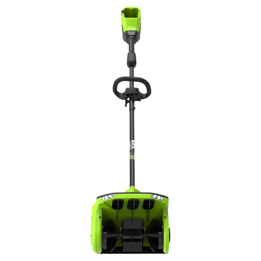 Аккумуляторная снегоуборочная лопата Greenworks GD60SS2  Арт. 2603207UG, 60V, 30 см, с регулируемым направлением выброса, бесщеточный, c 1хАКБ 5Ач и ЗУ