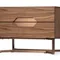 Прикроватная тумба Ambra 60х40 см, шпон ореха