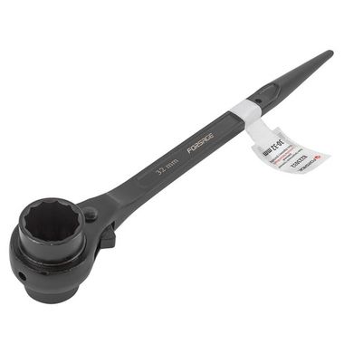 Ключ трещоточный ступичный усиленный 30х32мм Forsage F-8223032