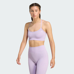 Workout Essentials — спортивный бюстгальтер из трикотажа с легкой поддержкой - ADIDAS