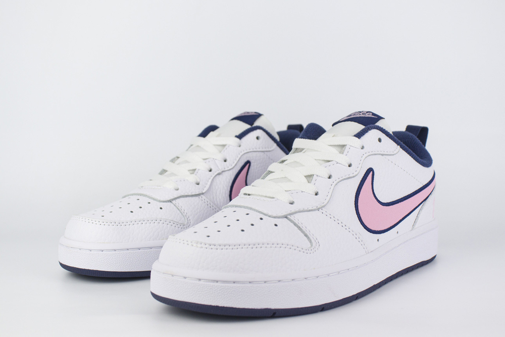 Кроссовки Nike Court Borough 2 Low White / Pink