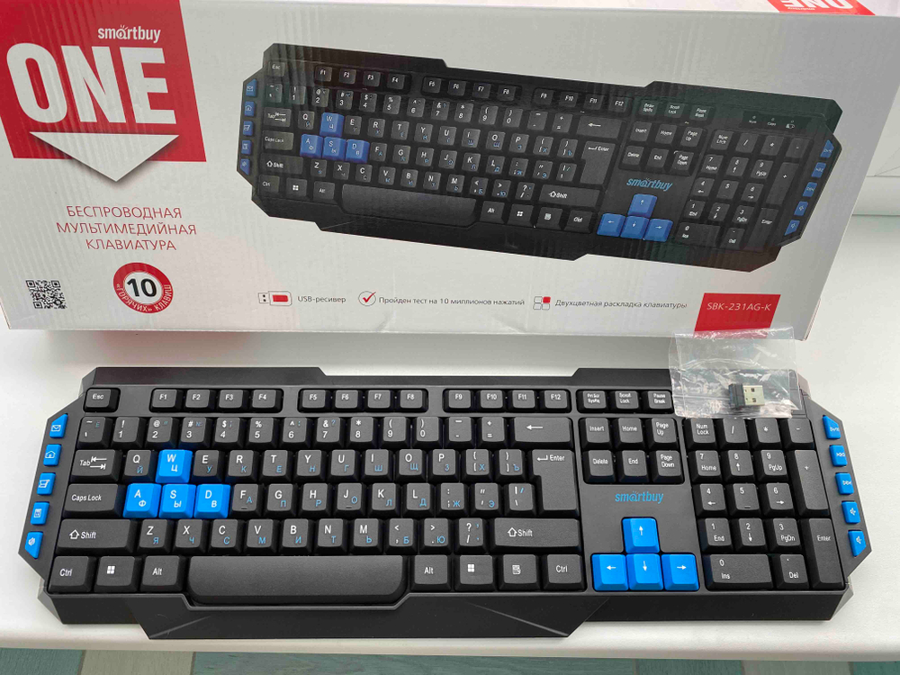 Клавиатура SMARTBUY SBK-231AG-K ONE