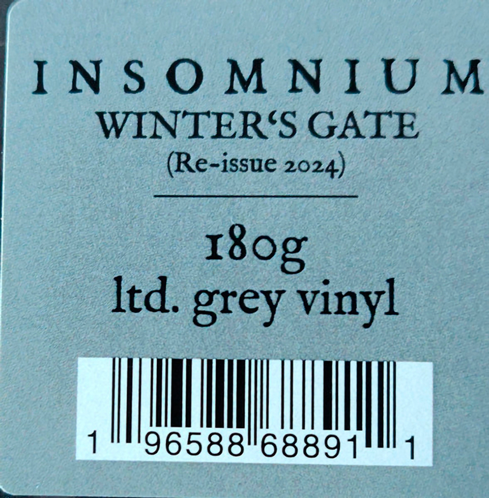 Insomnium / Winter's Gate (Coloured Vinyl)(LP)