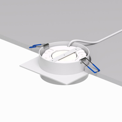 DK2091-WH Встраиваемый светильник FLAT, IP 20, до 15 Вт, GX53, LED, белый, алюминий