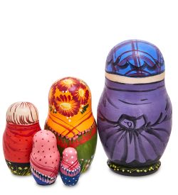 Народные промыслы МР-13/ 5-F Матрешка 5м «Семейка Малая»
