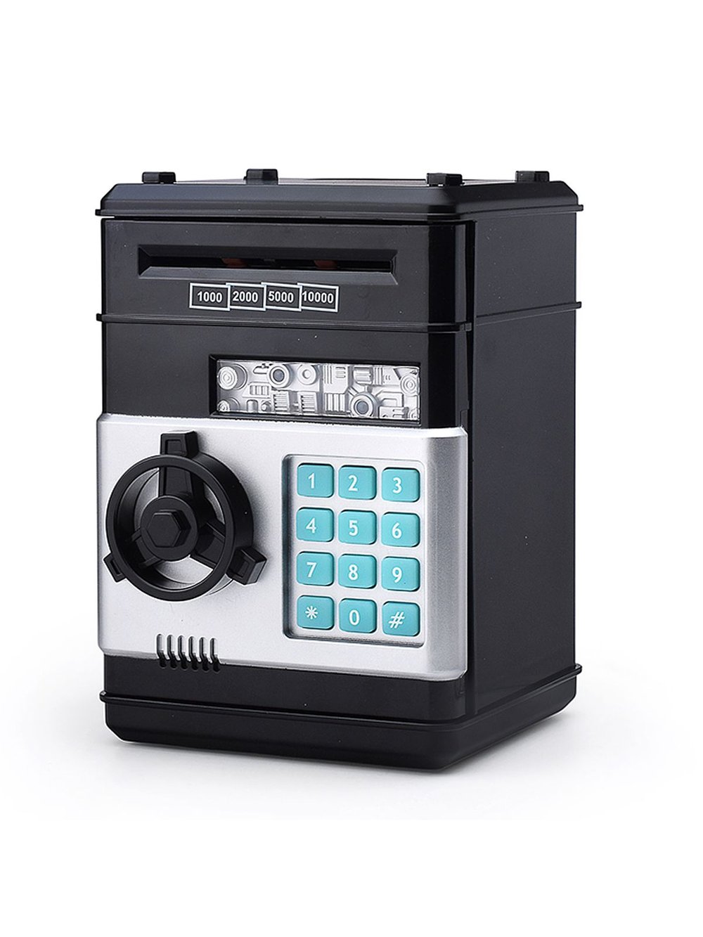 Игрушка Копилка Маленький банкир, цвет черный (LS062)