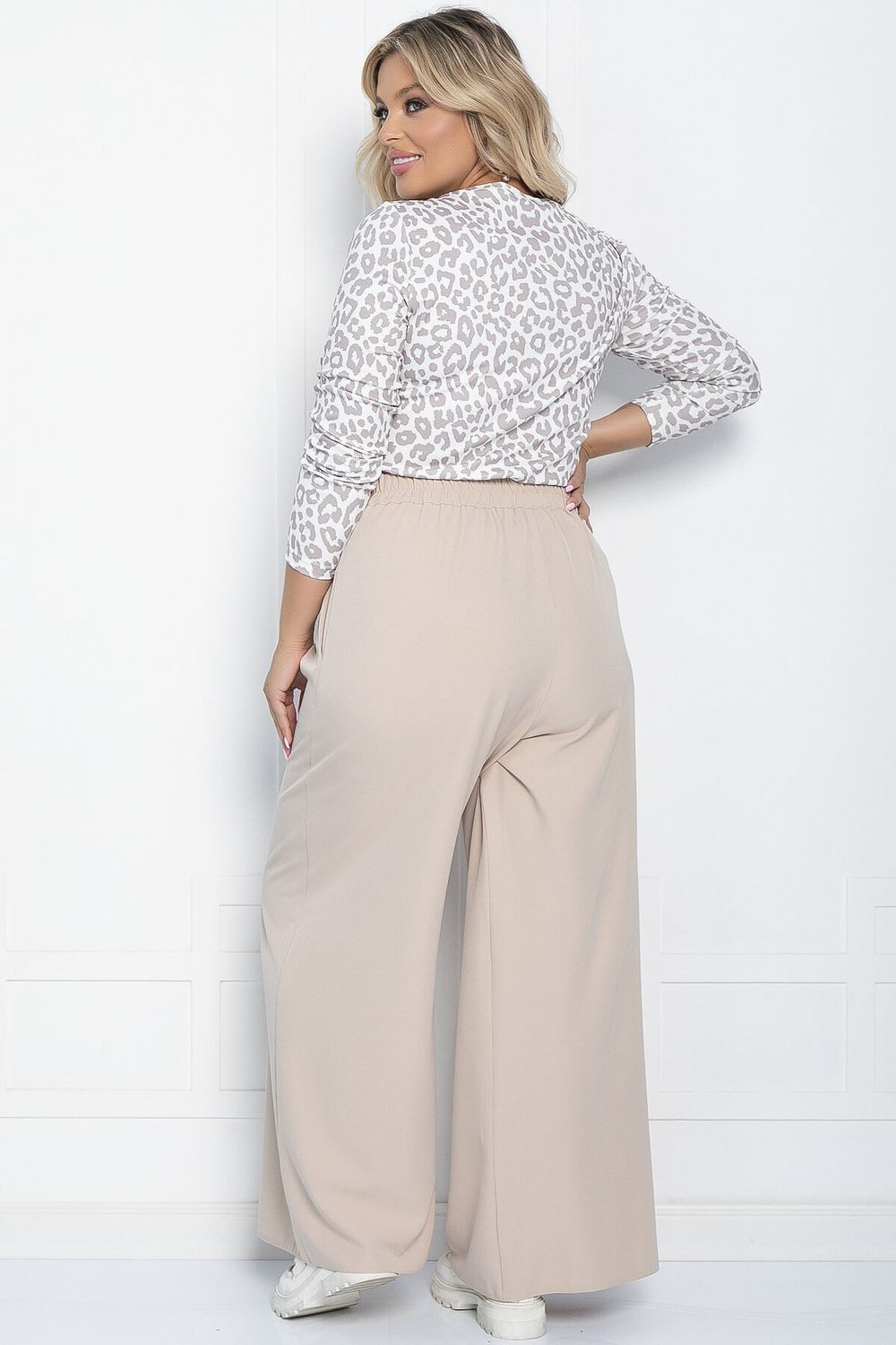 Брюки Дива (бежевые) Б10889 LT Collection