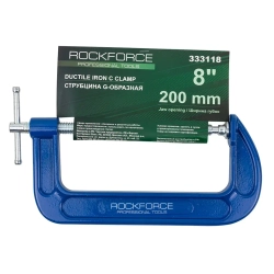 Струбцина С-образная 8''-200мм RockForce##Rock FORCE RF-333118