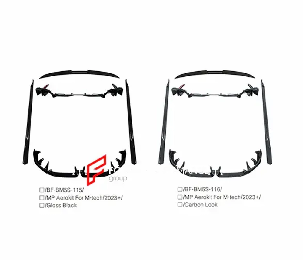 Обвес для BMW 5 серии G60 G68 2023+ в М-стиле БМВ