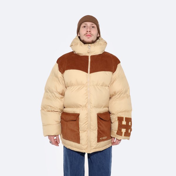 Куртка Homeboy Blowball Jacket (beige) артикул:UktuAGG2gvu3KQMpLLCld2 - купить в магазине Дайс