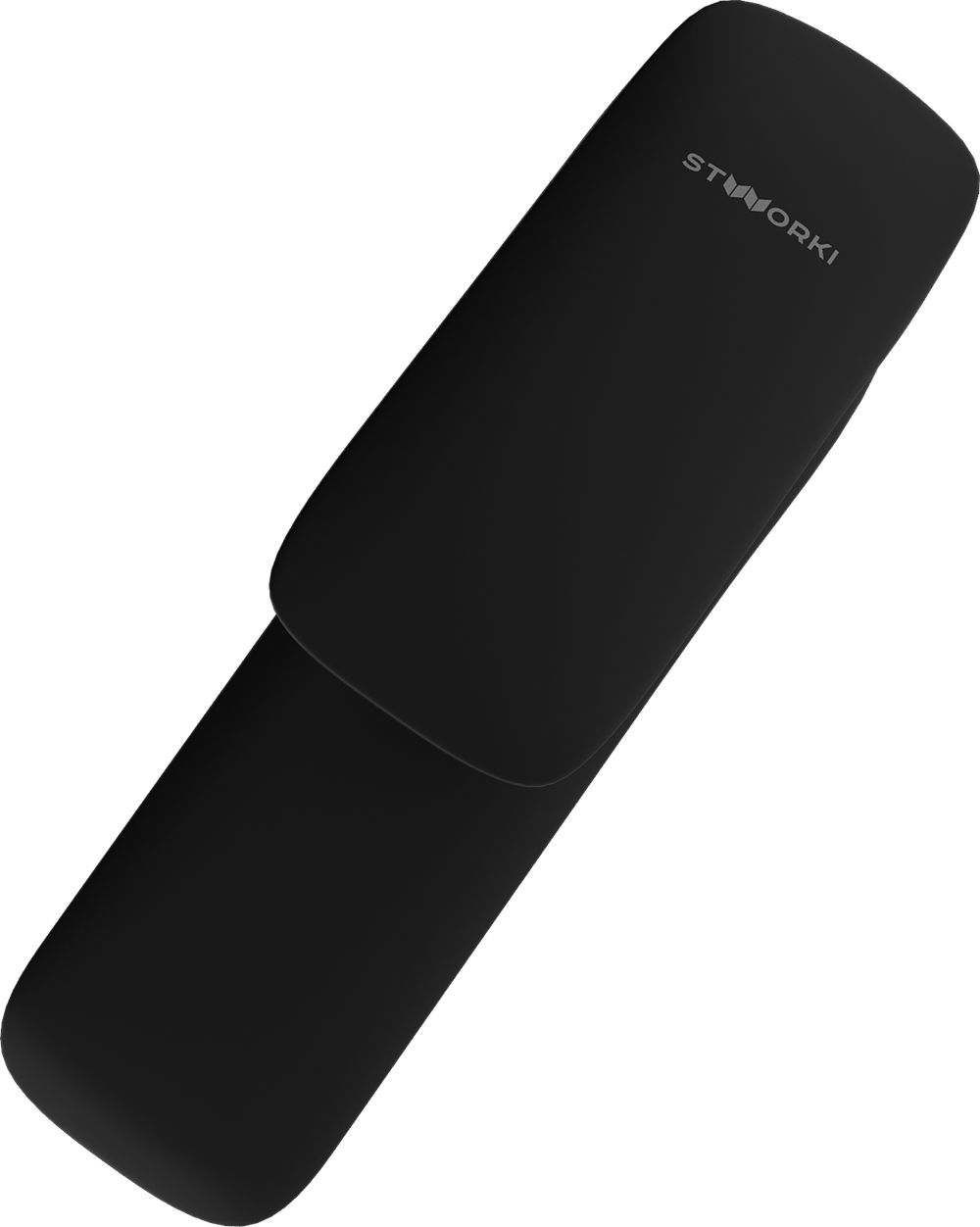 Смеситель для раковины STWORKI Молде S23010BK черный