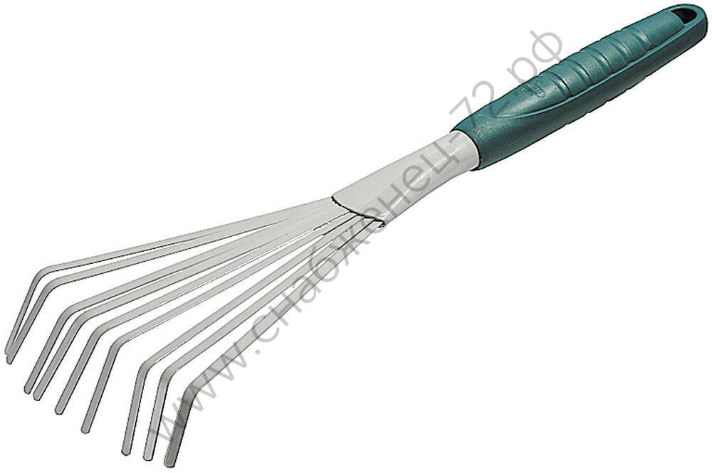 Грабли веерные RACO ″STANDARD″, 9 плоских зубцов, 400мм