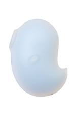 Голубой вакуум-волновой стимулятор клитора с вибрацией Cutie Ghost (Цвет: голубой)