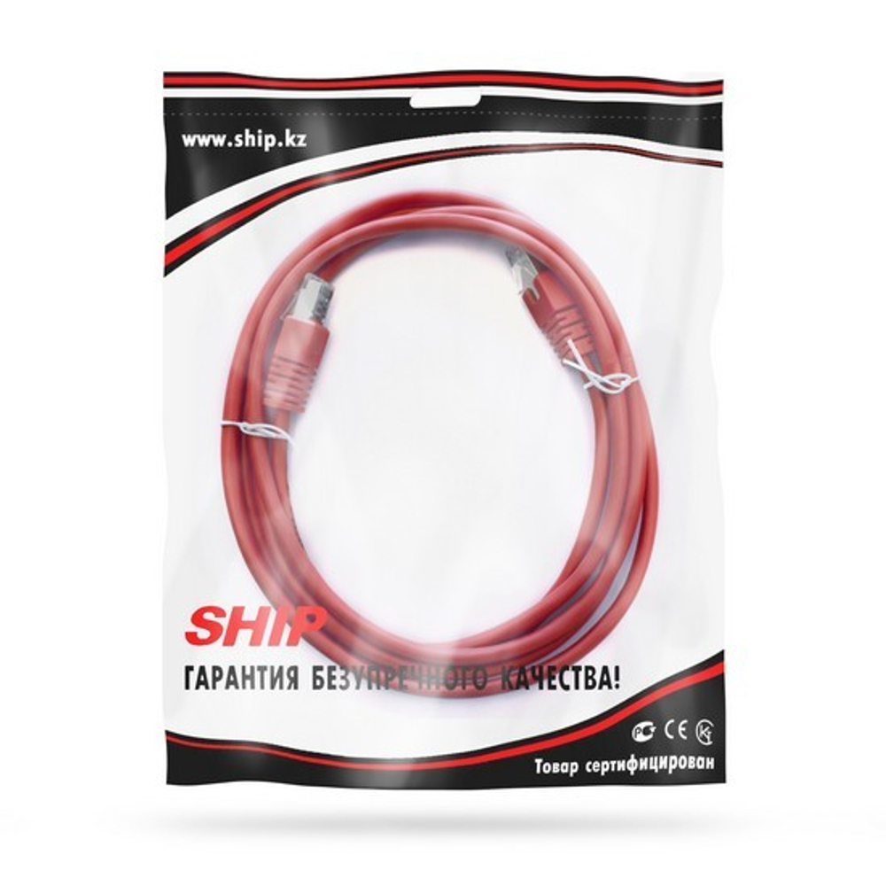 Патч Корд SHIP Cat.5e FTP LSZH RJ-45 1.5 м S4025RD0150-P
