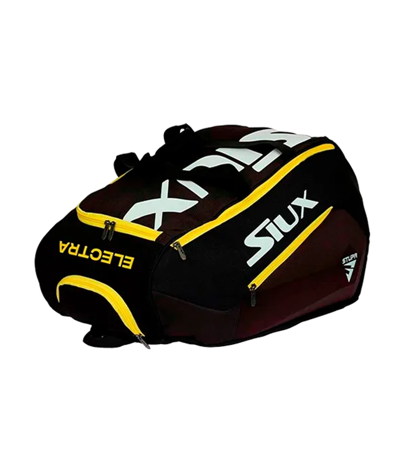 Сумка для падел Siux Electra Stupa Black-Yellow 2025 – прочная и удобная