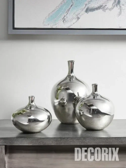 Хром краска зеркальная в баллончике DECORIX - аэрозольная краска зеркальный хром 400 мл