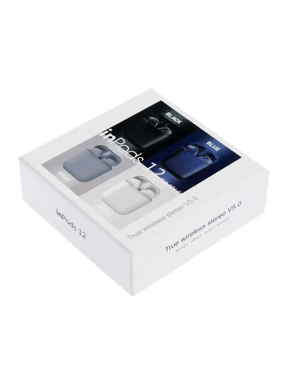 Наушники беспроводные Luazon i12, TWS, вкладыши, Bluetooth 5