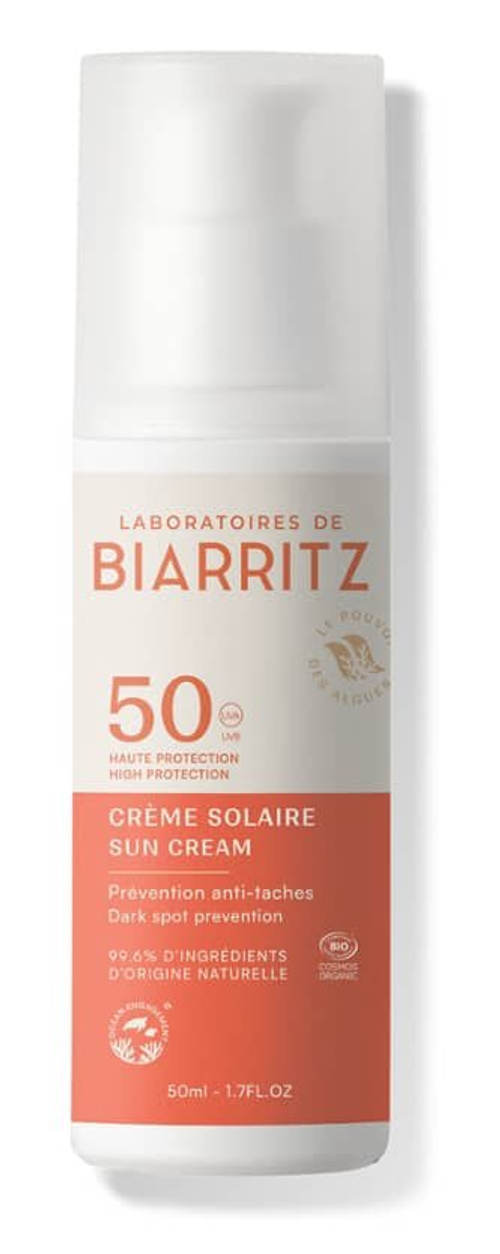 Laboratoires de Biarritz Солнцезащитный крем для лица SPF 50, 50 мл