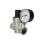 Редуктор давления мембранный 3/4'' диап регул: 1,0 - 6,0 бар с манометром VRT