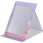 Зеркало косметическое складное «ФОРТУНА БРИ», микс 3 дизайна, луна, 18*25,5см