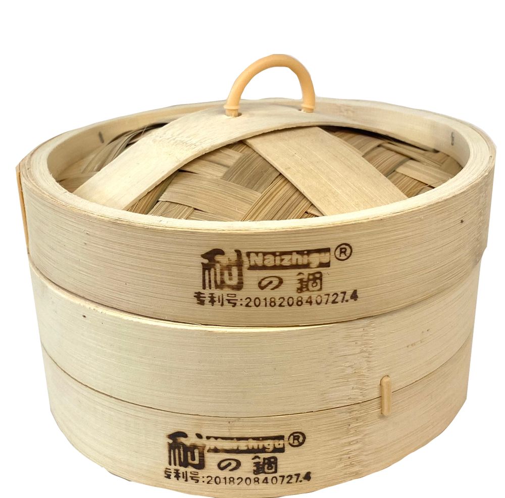 Пароварка бамбуковая WeiWang Steamer 1 ярус 17 см