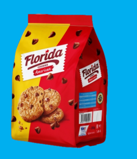 Печенье Florida cookies American Квадро пакет 180гр