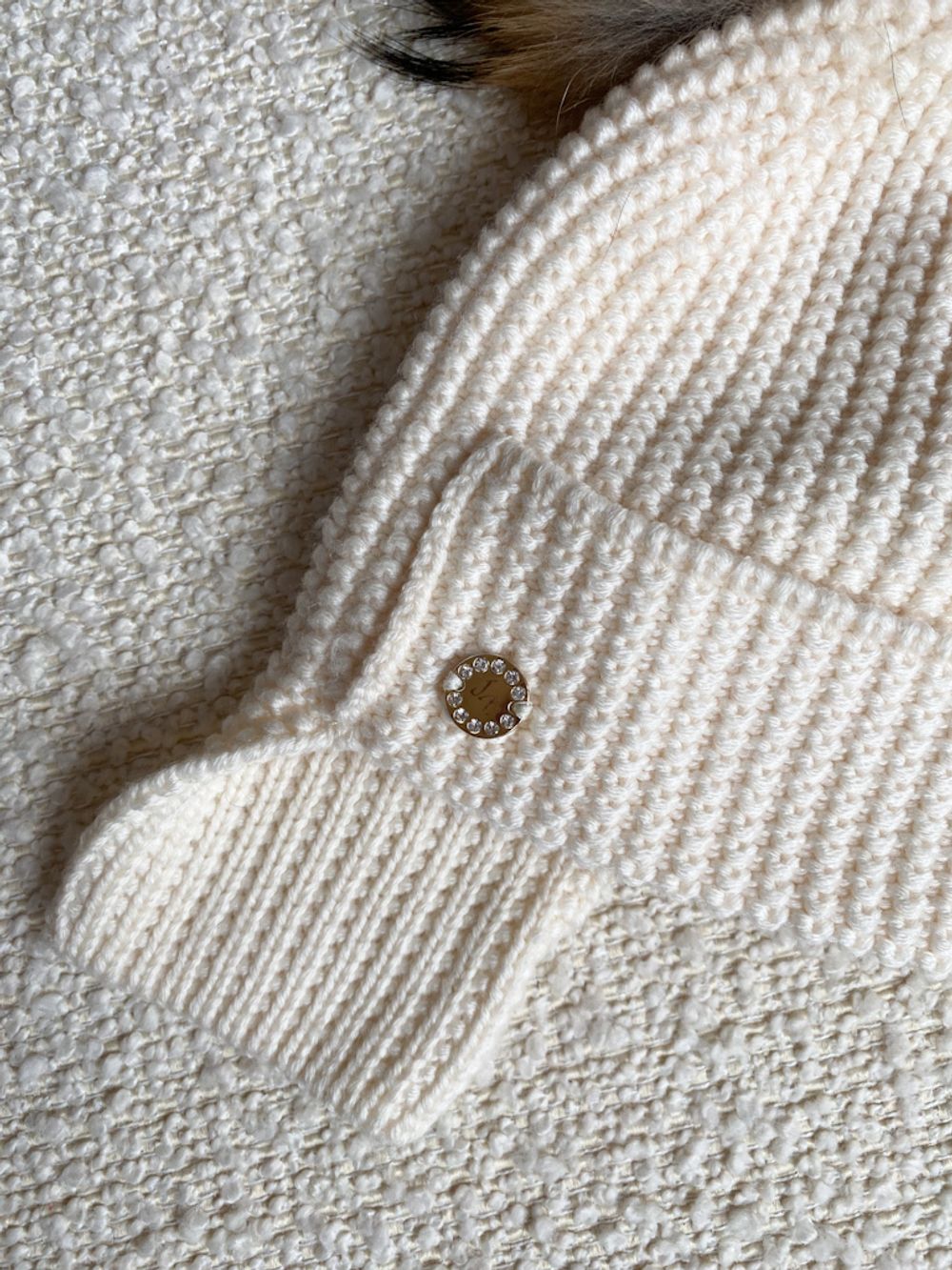 Шерстяная шапка Joli Bebe, на 3-4 года