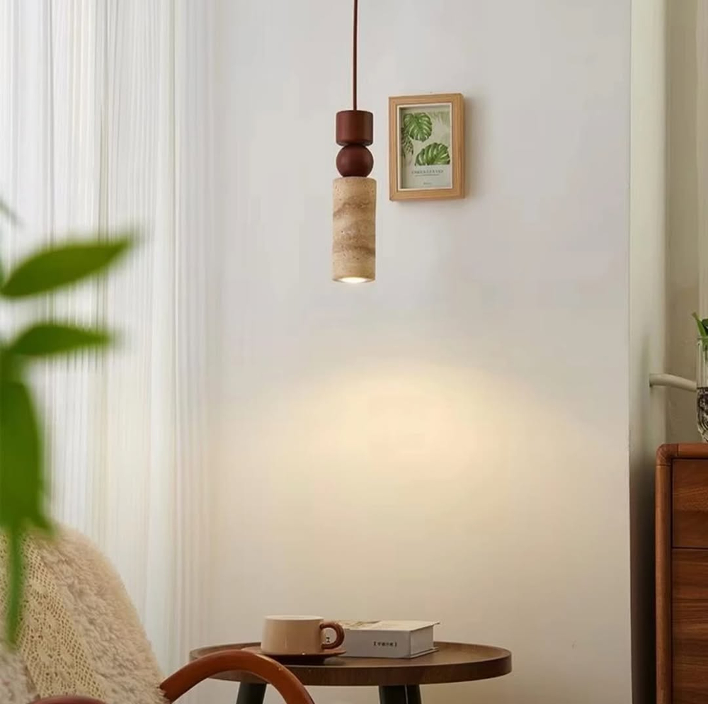 Подвесные светильники в стиле минимализм с природным акцентом.