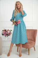 Платье Розетта (бирюзовое) П14114-45М LT Collection