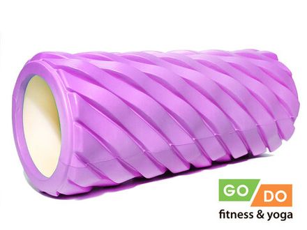 Валик (ролл) для фитнеса GO DO XW7-33-purple