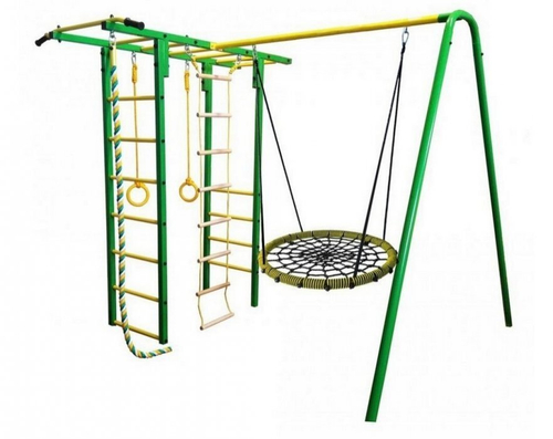 Детский спортивный комплекс Олимпик-8.1+ГНЕЗДО ПЛЕТЕНОЕ 80 см