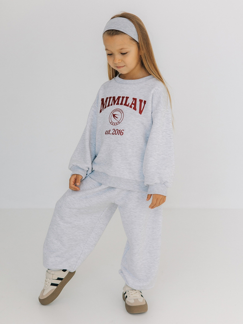 Костюм "Mimilav", Серый меланж