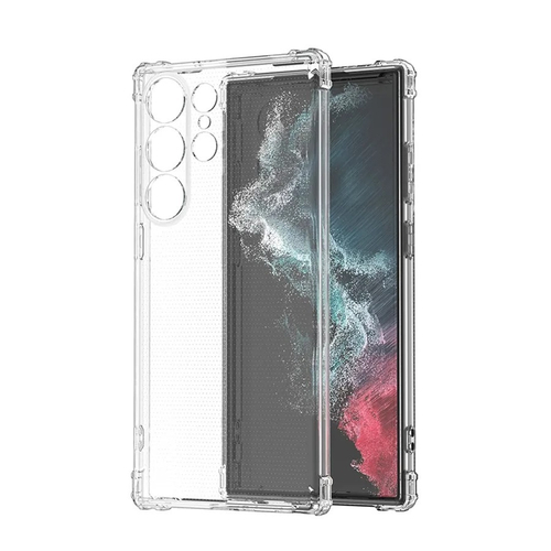 Чехол прозрачный с усиленными защитными углами для Samsung Galaxy S23 Ultra, серия Ultra Plus от Caseport