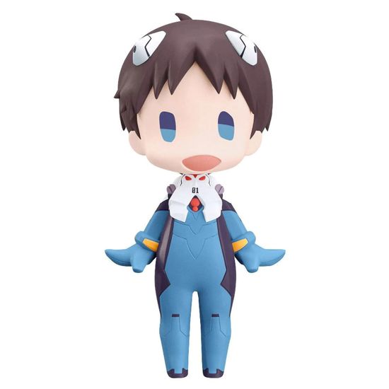 Фигурка Аниме Hello! Good Smile Евангелион Shinji Ikari Синдзи Икари 10см 4580590198036 / Фигурка по мотивам аниме "Евангелион", Сииндзи Икари