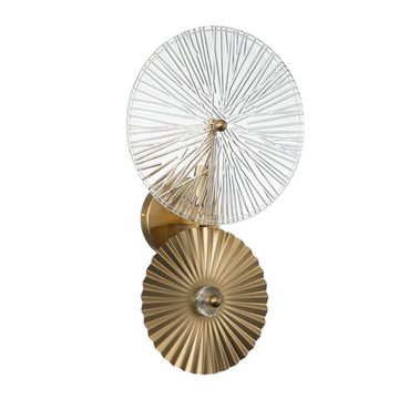 Бра 1*E14 V000023 12021/B/1W Brass латунь Miele Indigo