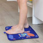 Коврик для переобувания. Котик пилот