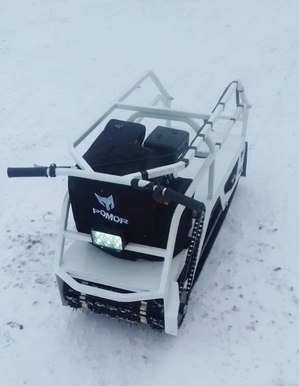Мотобуксировщик POMOR 380 К6.5