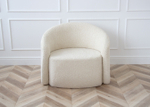Кресло Ellipse E7.1 (молочный, букле)