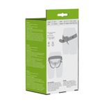 Телесный полый страпон The Extender Hollow Strap On - 15 см. (Цвет: телесный)