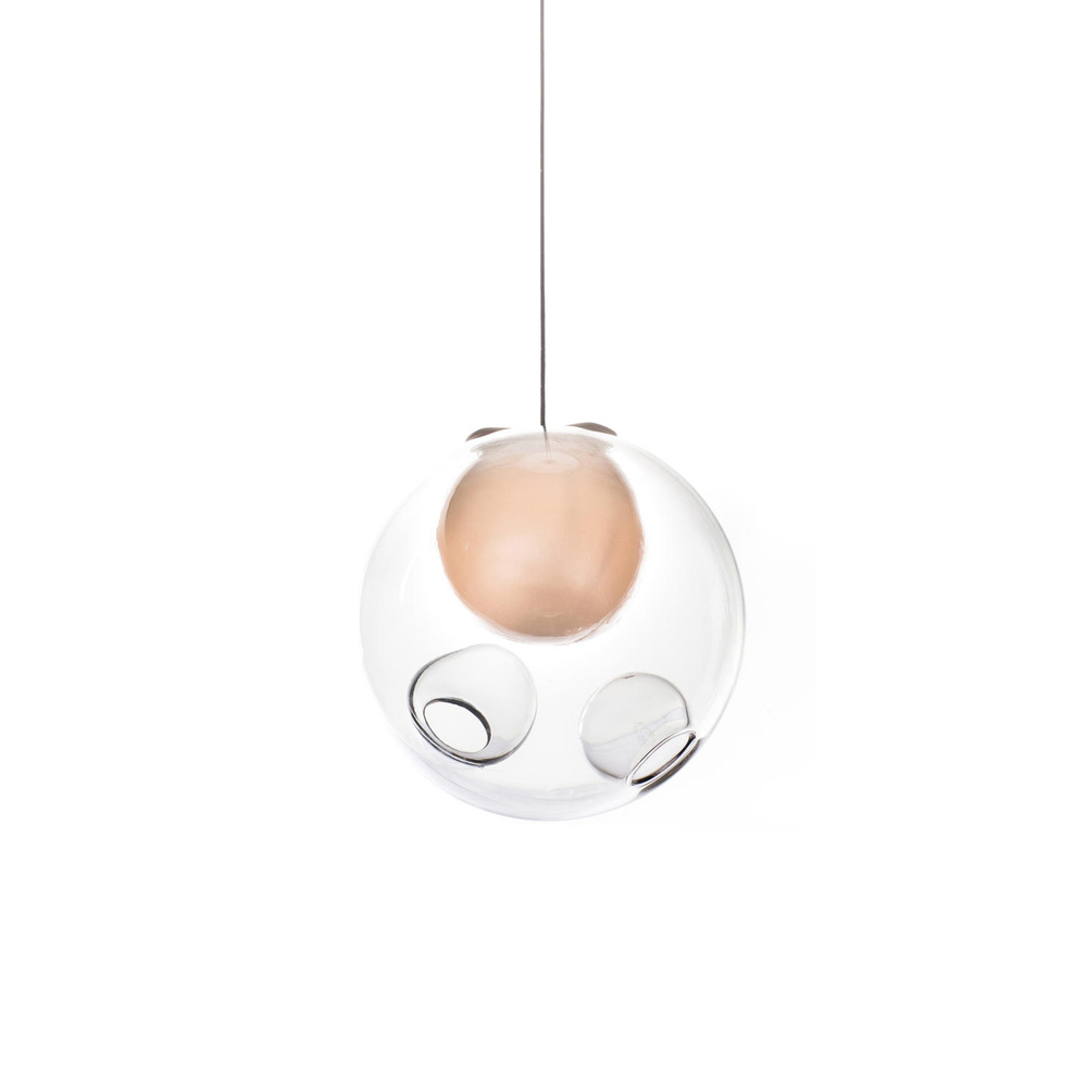 Pendant design lamp  28.1 by Bocci (Clear)