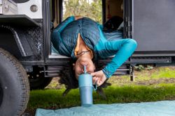 Термостакан Klean Kanteen Rise Tumbler 26oz Straw Lid (770 мл) Brittany Blue