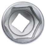 KING TONY (633542M) Головка торцевая стандартная шестигранная 3/4", 42 мм